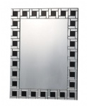 Modern glass beveled salon wall decorated mirror and hotel ornate hanging mirrors