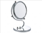 Led lighted magnifying free standing cosmetic mirror and light bathroom make up floor mirrors
