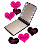 led lighted compact mirror